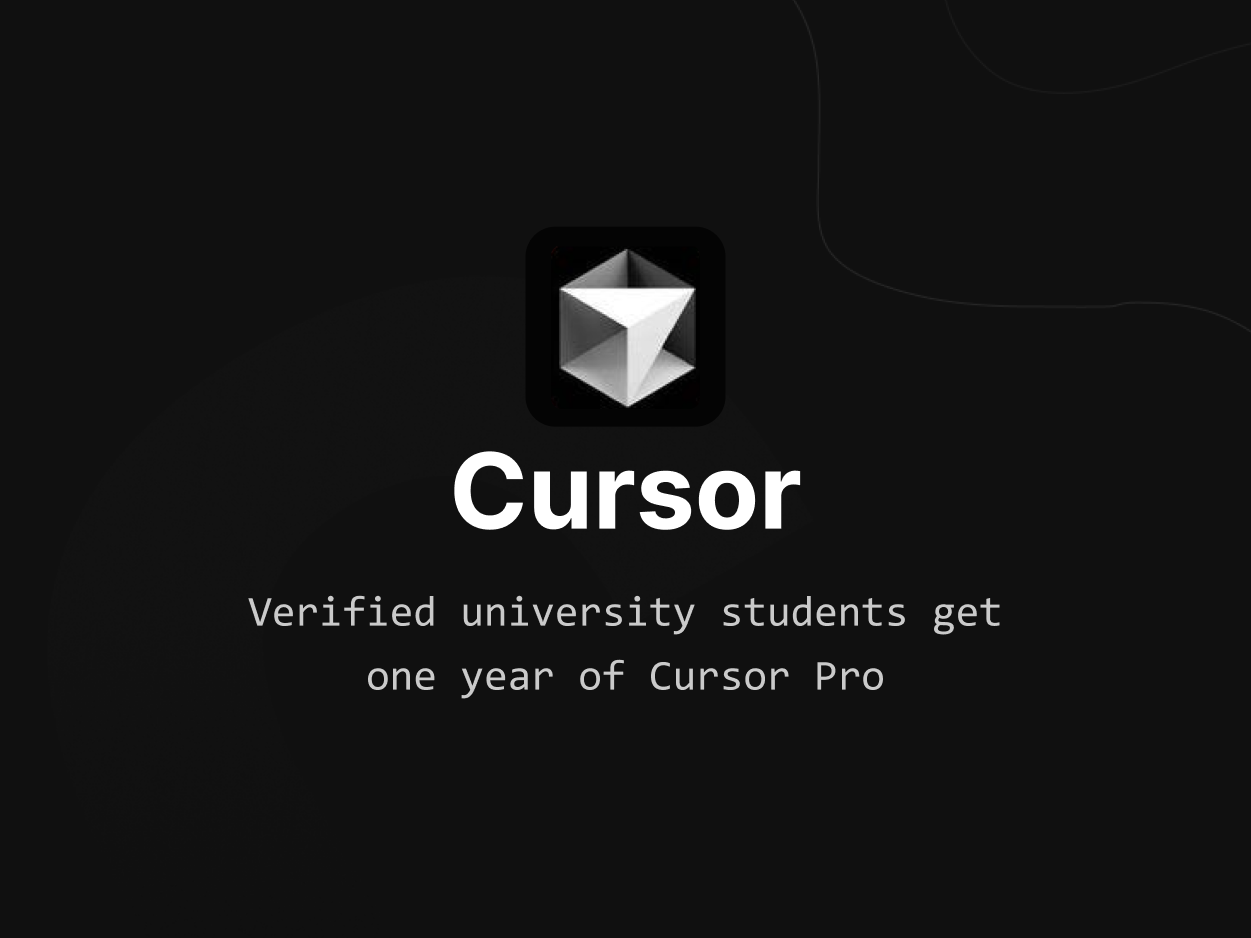 Get 1 Year of Cursor PRO for Free - UI/UX Design Article by Sargis Vardanyan