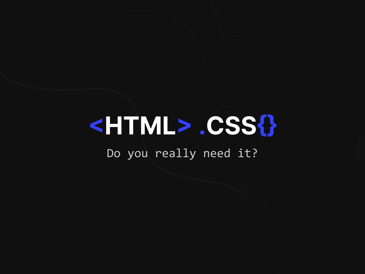 HTML/CSS: Essential Tools for Designers - UI/UX Design Article by Sargis Vardanyan