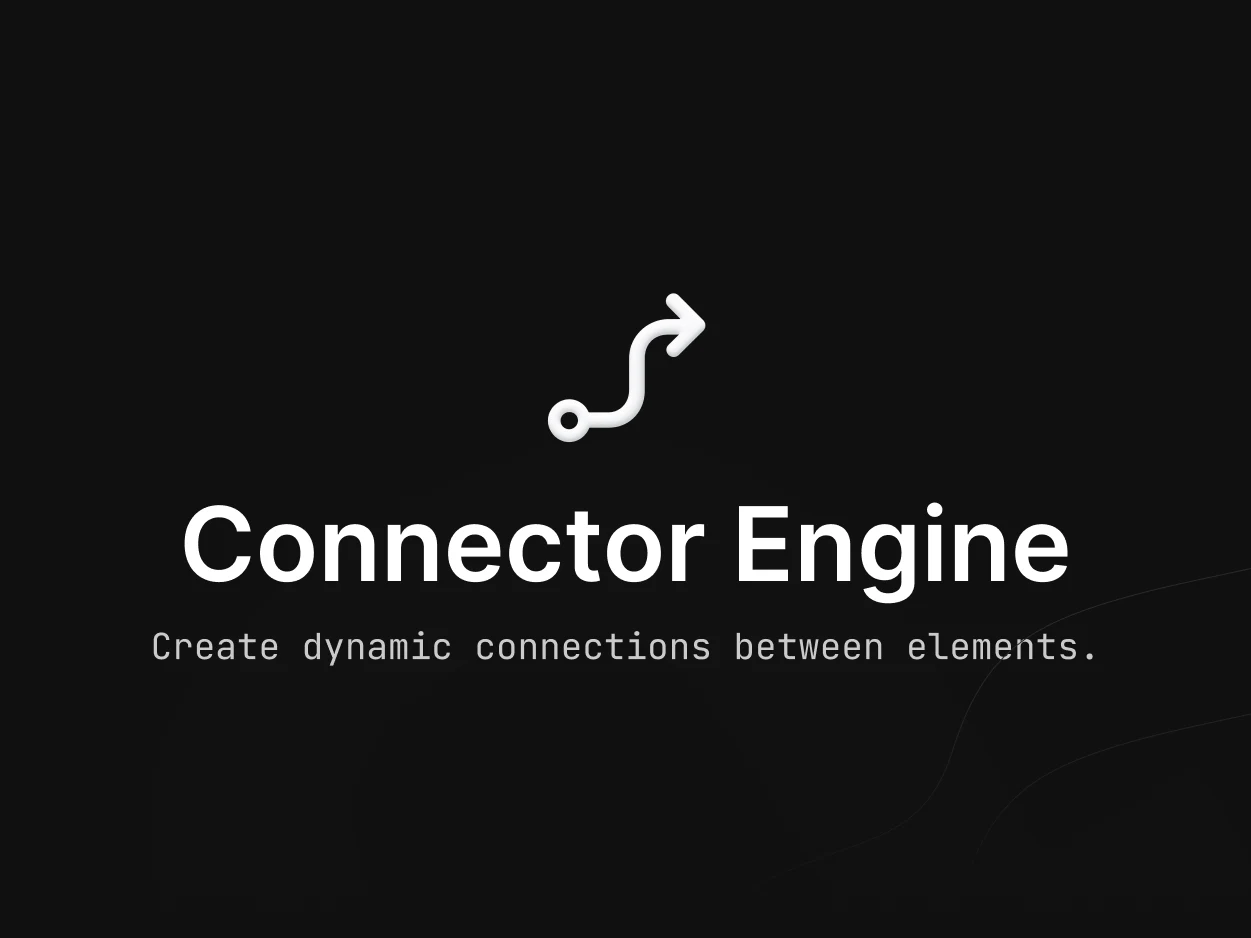 Connector Engine - Figma plugin by Sargis Vardanyan