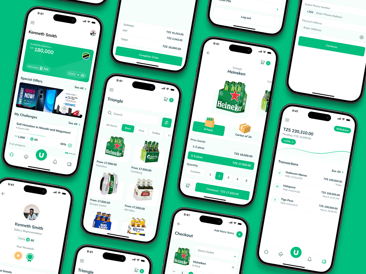 UTrade - UI/UX Design Portfolio Project by Sargis Vardanyan